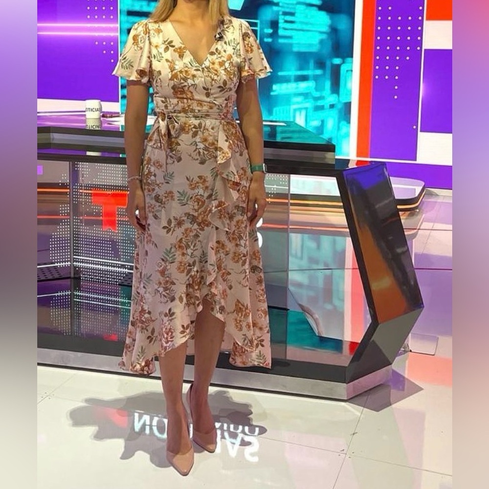 Floral Wrap Dress